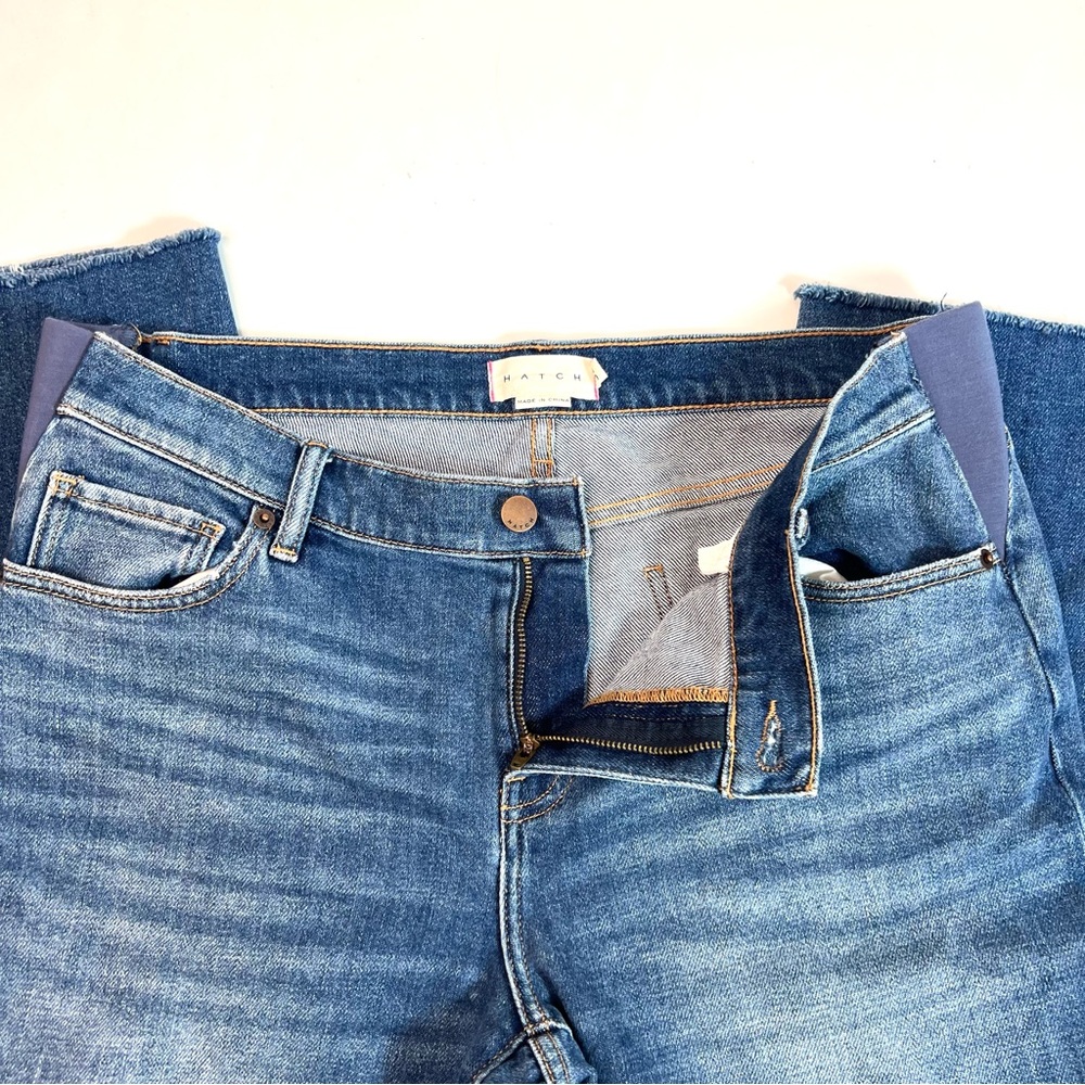 Hatch The Crop Maternity Jeans Size 32 - Picture 11 of 16